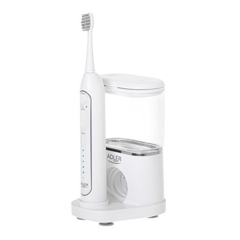 Adler | 2-in-1 Water Flossing Sonic Brush | AD 2180w | Rechargeable | For adults | Number of brush heads included 2 | Number of - 2
